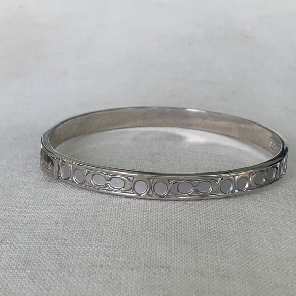 Coach signature bangle bracelet
